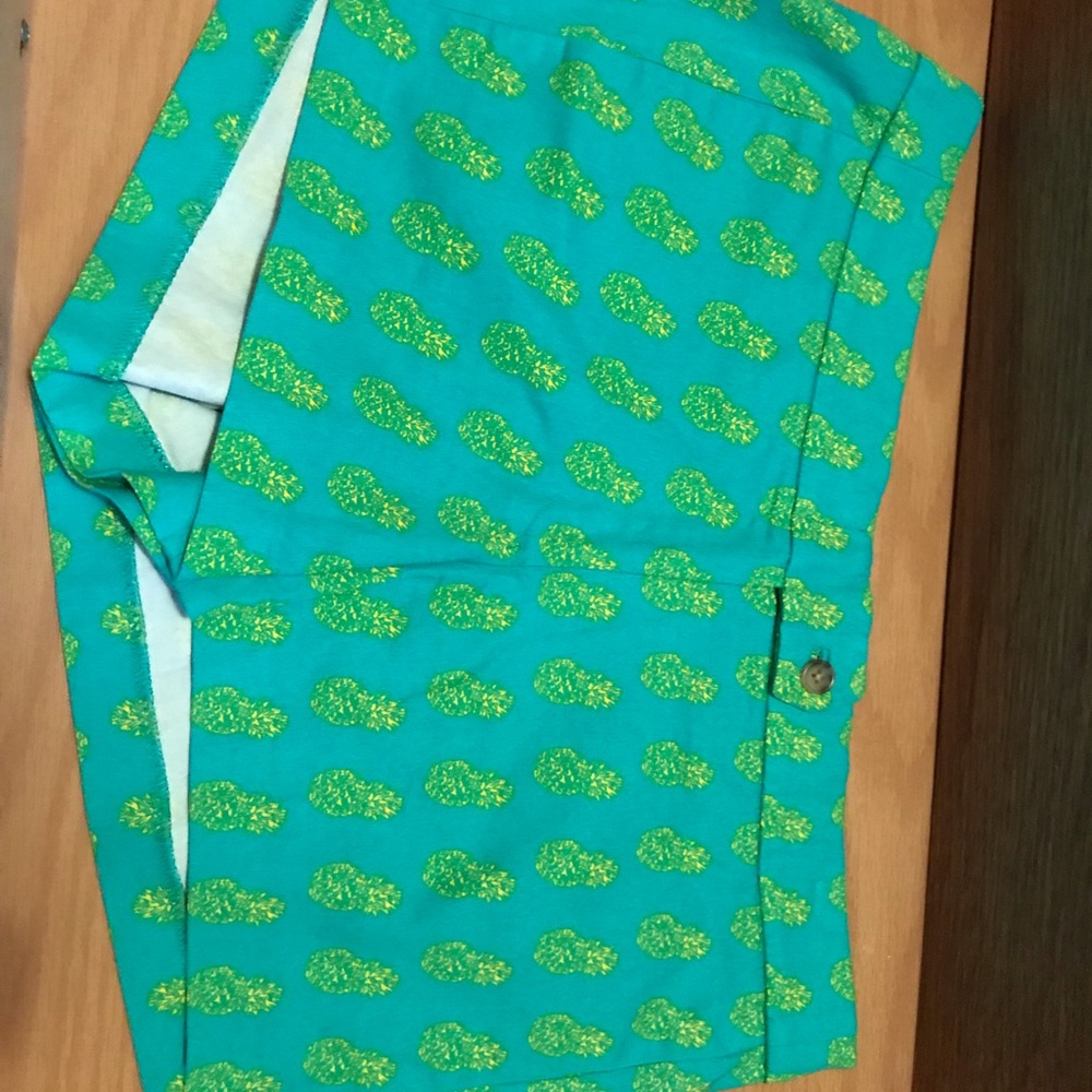 NWT Size 10 J Crew Pineapple Shorts